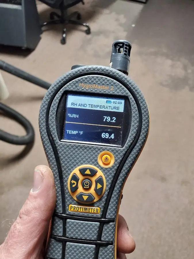Moisture meter humidity assessment for Mold Remediation & Removal in Huntsville